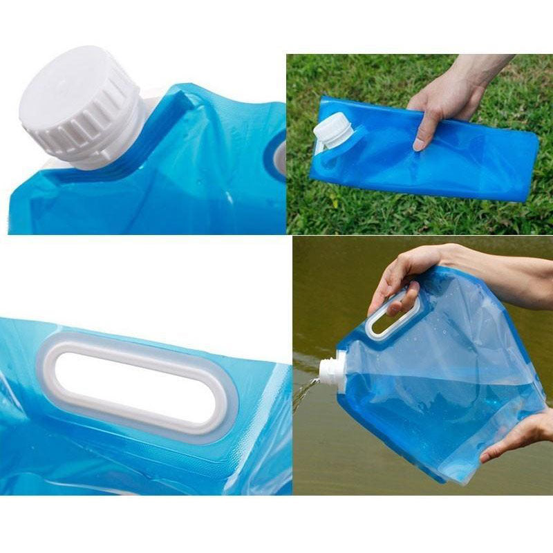 Yellared - Vattenbägare vikbar 5 liter, 10 liter
