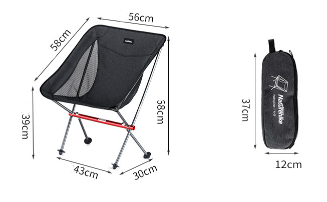Yellared - campingstol lättvikt